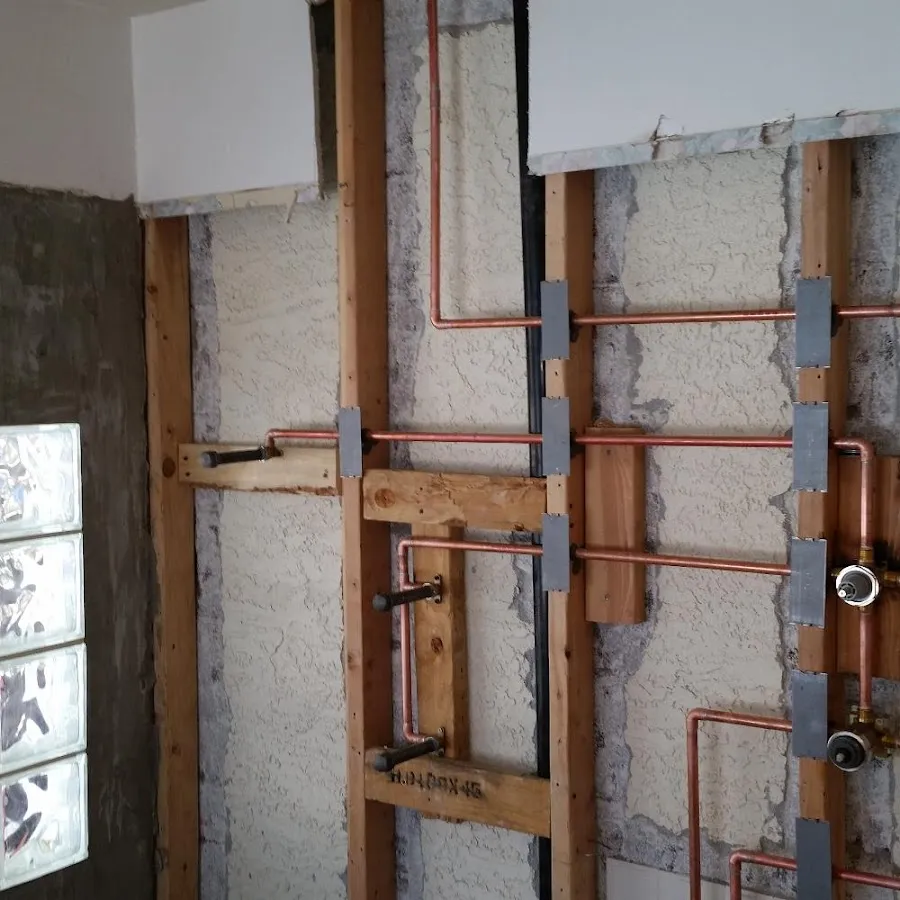 Copper pipe installation for Repiping in Aquia Harbour